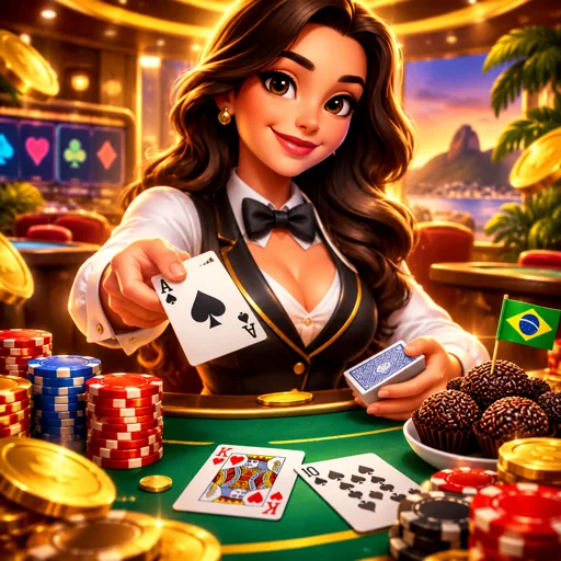 Painel de jackpot progressivo do bingo com valor acumulado em destaque